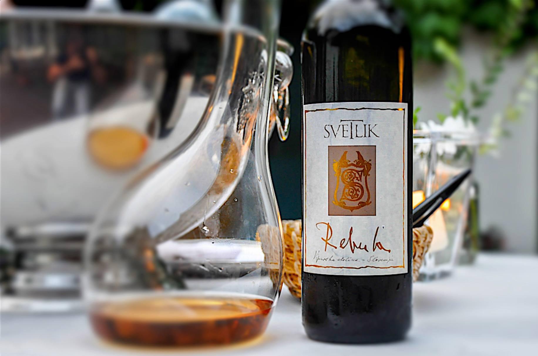 Kendov dvorec - izbrana vina Rebula Svetlik