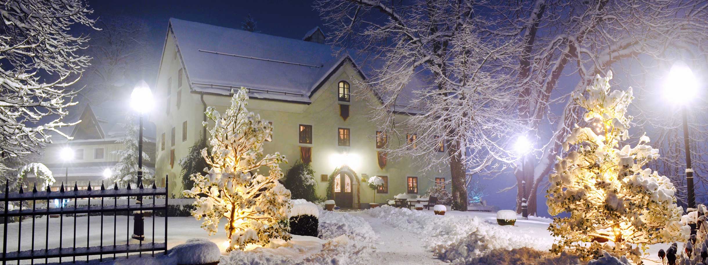 Kendov dvorec in winter